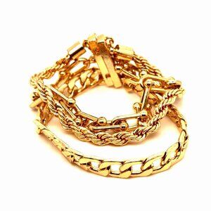 3 Strand Magnetic Gold Bracelet (C)